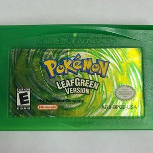 Pokemon Leaf Green Gameboy Advanced *Cart Only*